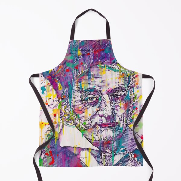 Item preview, CARL FRIEDRICH GAUSS watercolor and ink portrait designed and sold by lautir.