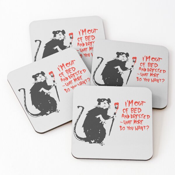 Item preview, BANKSY | Out Of Bed Rat designed and sold by WE-ARE-BANKSY.