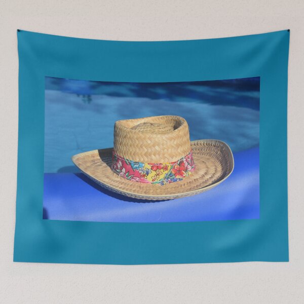 Item preview, Straw Hat by Pool designed and sold by SEEphotos7171.