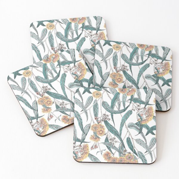 Item preview, Seamless pattern with eucalyptus flowers and leaves. Eucalyptus grove. designed and sold by IvchenkoEvgenia.