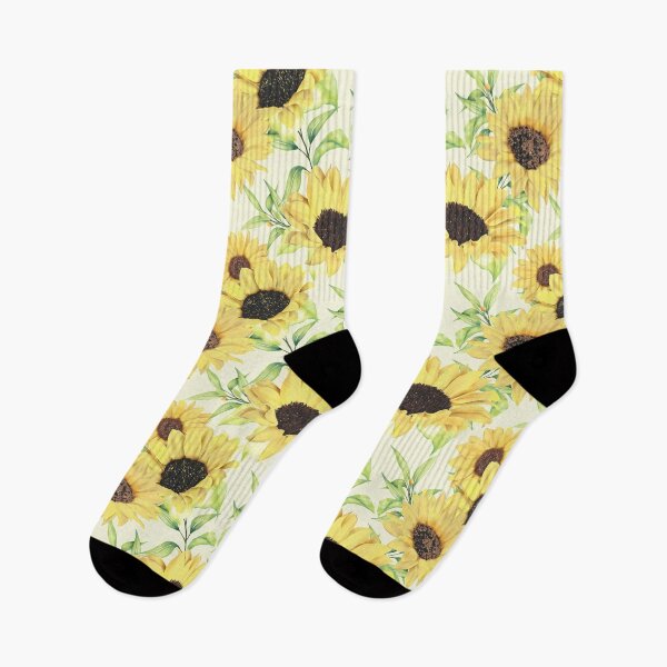 Item preview, Sunflowers on Light Yellow designed and sold by WildHoneyDesign.