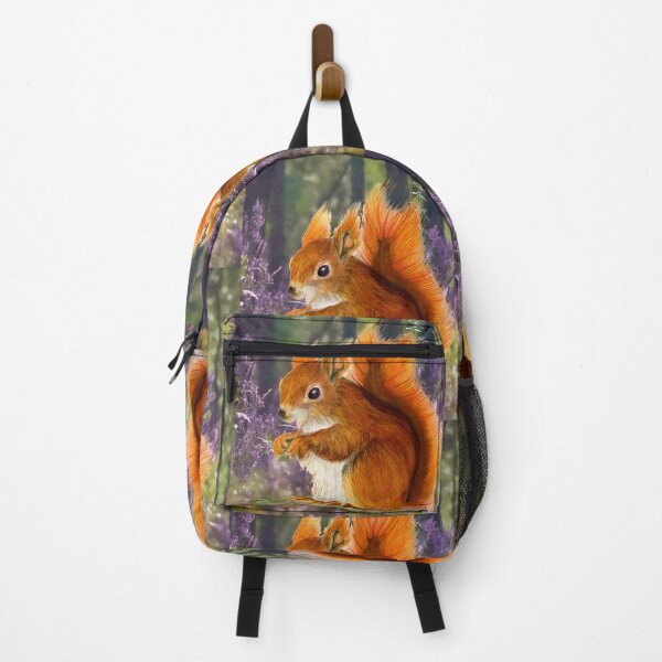 Item preview, Red Squirrel Animal Watercolor Painting Wildlife Artwork designed and sold by Alison Langridge.