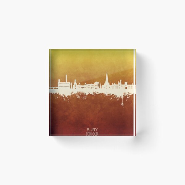 Item preview, Bury England Skyline designed and sold by ArtPrints.