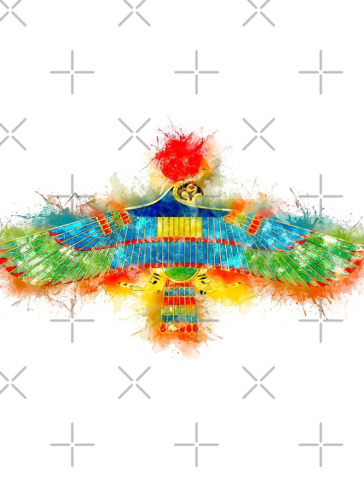 HAWK Emblem of RA Egyptian God by Naumovski