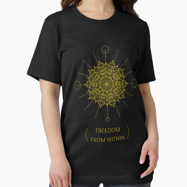 Freedom From Within mandala zen quote spiritual gifts Essential T-Shirt
