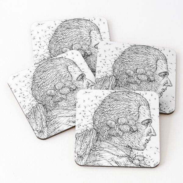 Item preview, MARQUIS DE SADE ink portrait .1 designed and sold by lautir.