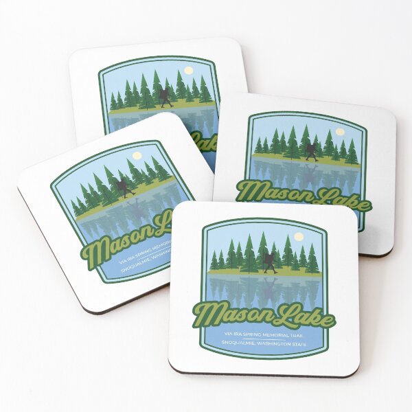 Item preview, Mason Lake Via Ira Spring Memorial Trail designed and sold by Moritz Schwäble.