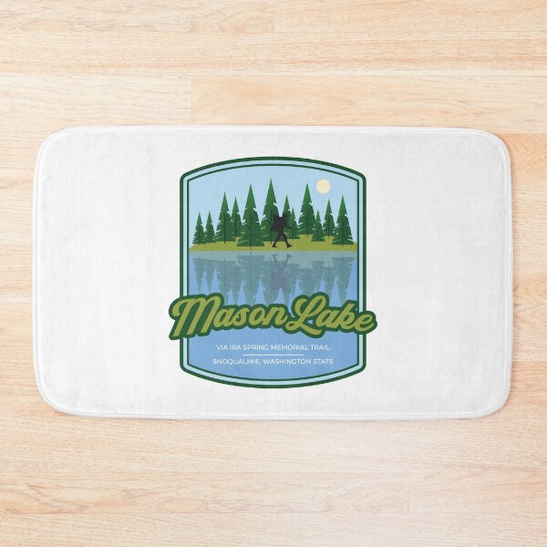 Item preview, Mason Lake Via Ira Spring Memorial Trail designed and sold by Moritz Schwäble.