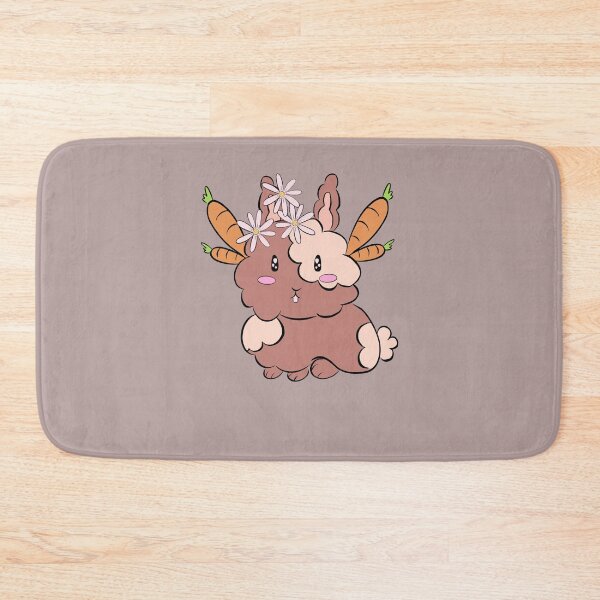 Item preview, Kawaii bunny carrots cute flower rabbit designed and sold by FalkDania.