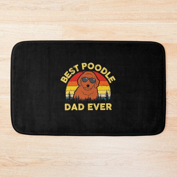 Item preview, Best Poodle Dad designed and sold by kukuhivanart.
