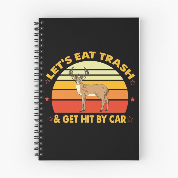 Item preview, Let's Eat Trash And Get Hit By Car- Wild Gazelle-Wildreness Animal LifeStyle-Wildlife-Wild Animal Lover Gift Idea For Best Friend designed and sold by Rassitni.