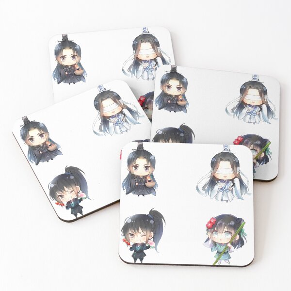Item preview, MDZS season 3 characters stickers pack - xiao xingchen - song lan - xue yang - a qing designed and sold by Omagatoki.