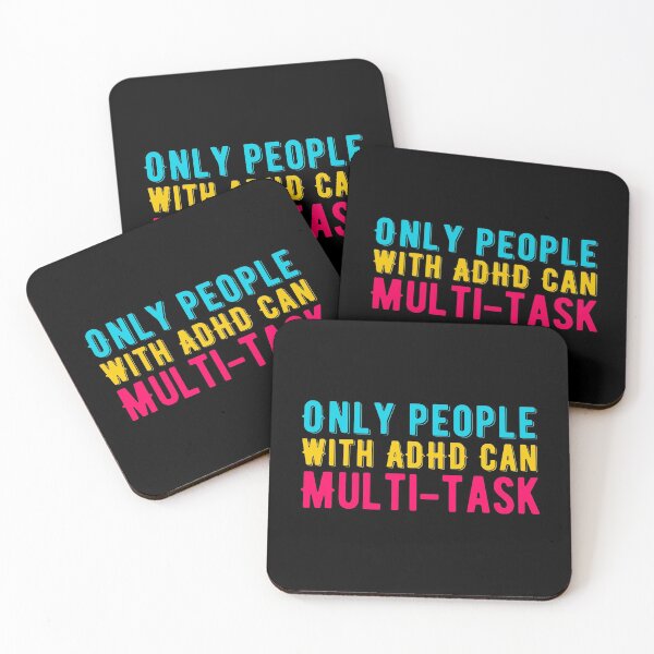 Item preview, #ADHD - Only People With ADHD Can Multi-Task, Attention Deficit Hyperactive Disorder designed and sold by MJDezigns.