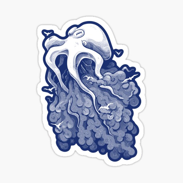 Deep Cloud Sticker