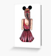 Minnie Mouse Greeting Card
