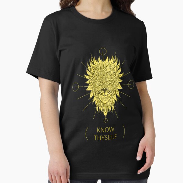 Know Thyself mandala zen quote spiritual gifts Essential T-Shirt
