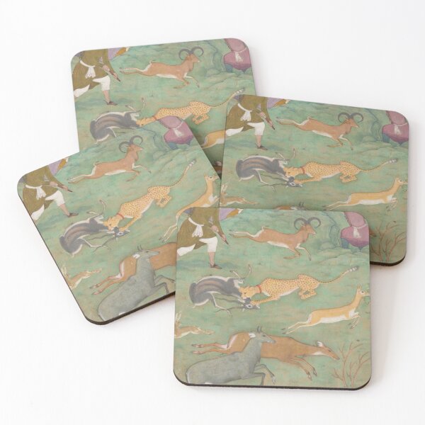 Item preview, Antelope and Deer Hunt designed and sold by HinduArtGallery.