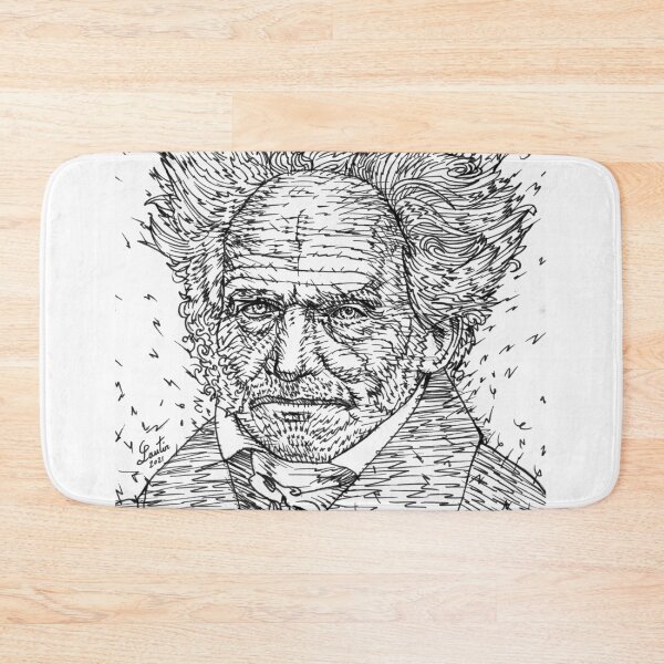 Item preview, ARTHUR SCHOPENHAUER ink portrait designed and sold by lautir.