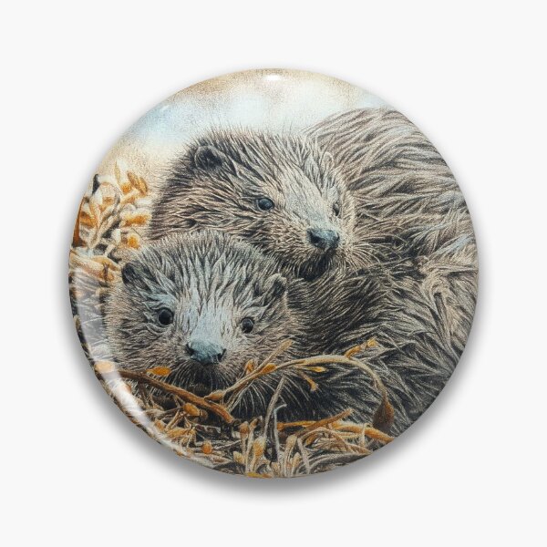Item preview, European otters designed and sold by BeckyKidus.