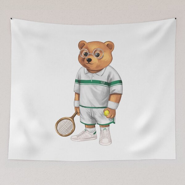 Artikelvorschau, Tennisspieler Baron Bär entworfen und verkauft von designer1608.