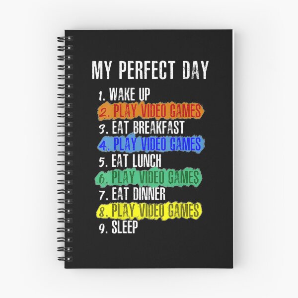 Item preview, Gaming onsie for men - My Perfect Day Video Games  designed and sold by glynismalcolm.