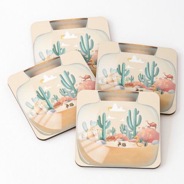 Item preview, Desert Animals Terrarium designed and sold by zyrapaint.