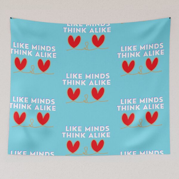 Item preview, [Quotes] - Like Minds Think Alike (Black) designed and sold by PeterMun1007.