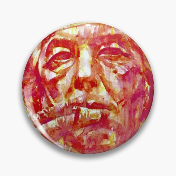 Item preview, ANDRE BRETON watercolor portrait .2 designed and sold by lautir.