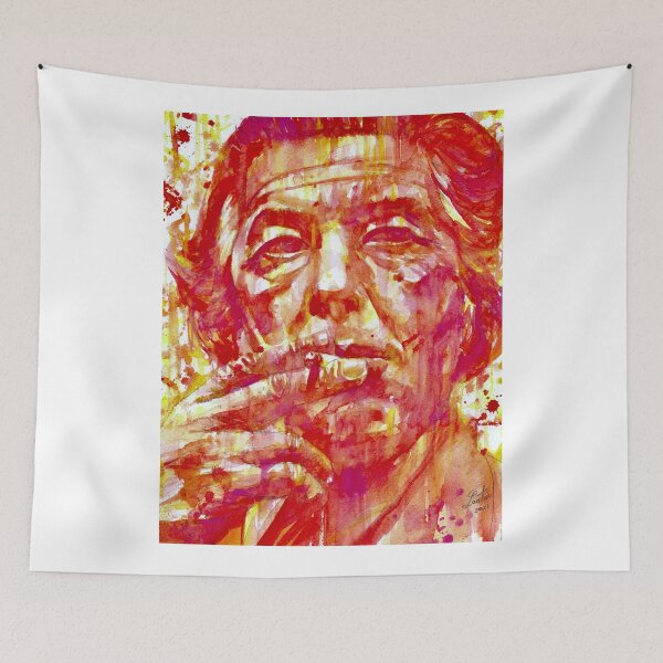Item preview, ANDRE BRETON watercolor portrait .2 designed and sold by lautir.