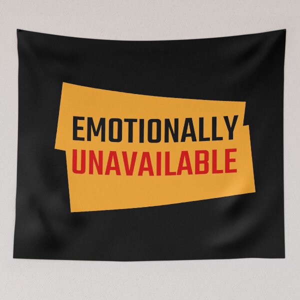 Item preview, Emotionally Unavailable designed and sold by Pawn Shop JB.