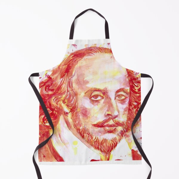 Item preview, WILLIAM SHAKESPEARE - watercolor portrait .7 designed and sold by lautir.