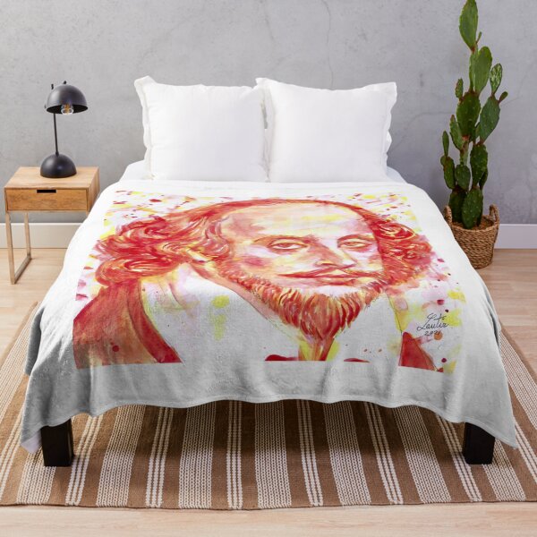 Item preview, WILLIAM SHAKESPEARE - watercolor portrait .7 designed and sold by lautir.