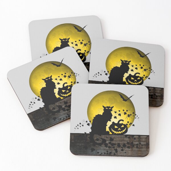 Item preview, Chat Noir Halloween designed and sold by HolidayBug.