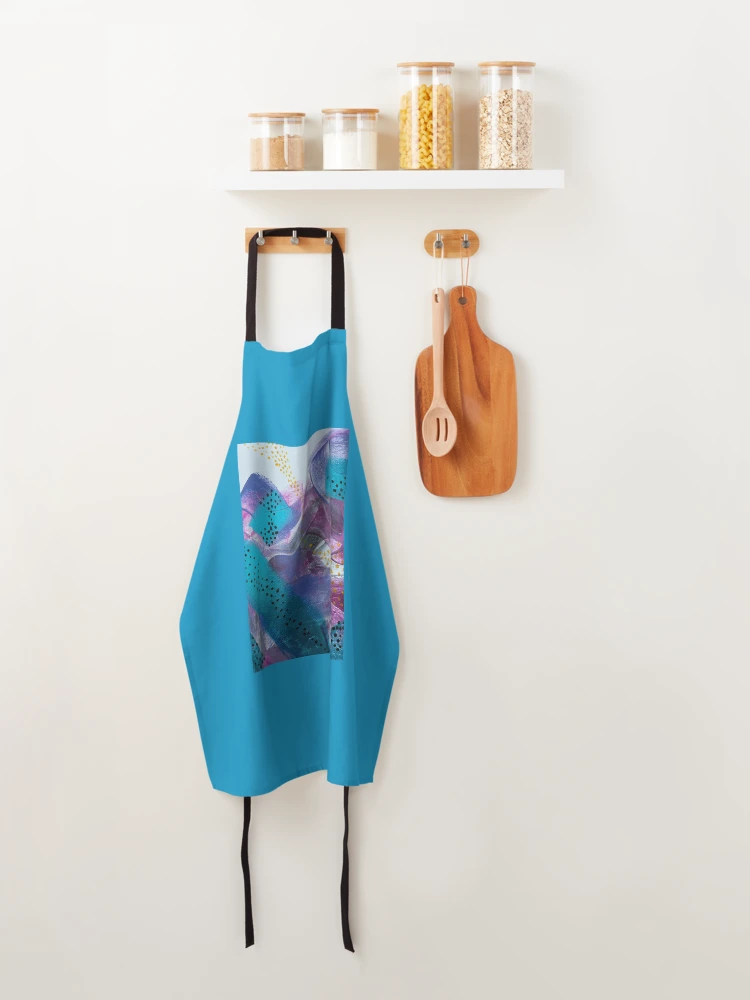 Thumbnail 4 of 6, Apron, Abstract Undulation designed and sold by Adelle Smith.