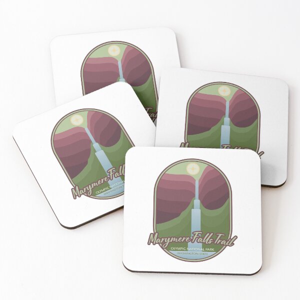 Item preview, Marymere Falls Trail - Olympic National Park, Washington State  designed and sold by Moritz Schwäble.