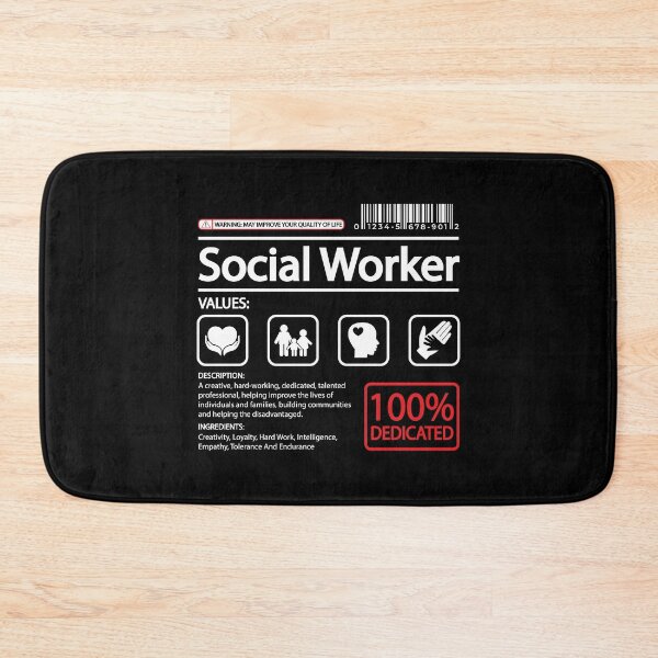 Item preview, Funny Social Worker Values Social Work  designed and sold by Rusty62.