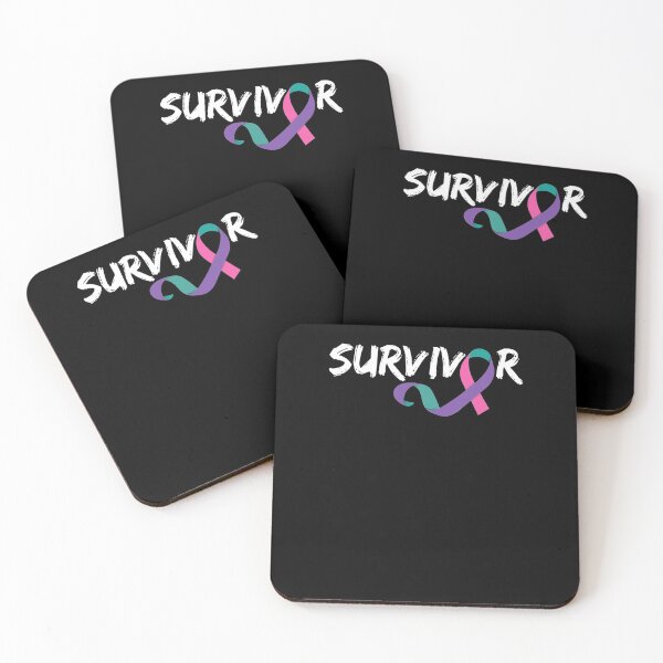 Item preview, Thyroid Cancer Survivor Awareness Support Ribbon designed and sold by GloriaStace.