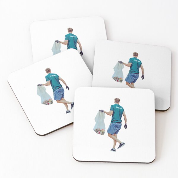 Item preview, Sebastian Vettel collecting garbage  designed and sold by classicdshop.