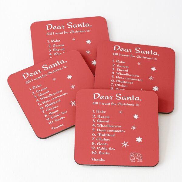 Item preview, Dear Santa - Keeper's Wish List designed and sold by GeoCreate.