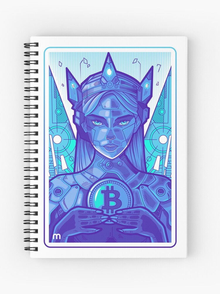 Thumbnail 1 of 3, Spiral Notebook, Queen of Coins designed and sold by minerstat.