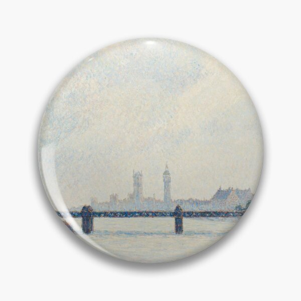 Item preview, Impressionist Art Charing Cross Bridge, London (1890) by Camille Pissarro designed and sold by Designedbysm.