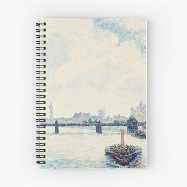 Item preview, Impressionist Art Charing Cross Bridge, London (1890) by Camille Pissarro designed and sold by Designedbysm.