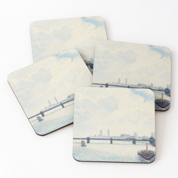Item preview, Impressionist Art Charing Cross Bridge, London (1890) by Camille Pissarro designed and sold by Designedbysm.