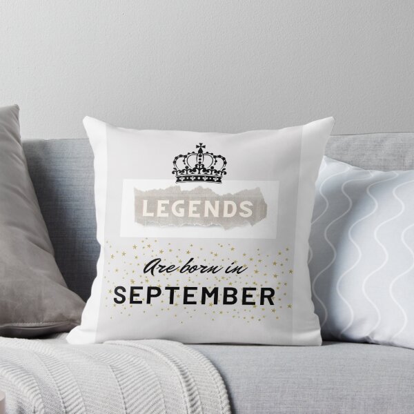 Item preview, Legends are born in September  designed and sold by Stationeryamore.