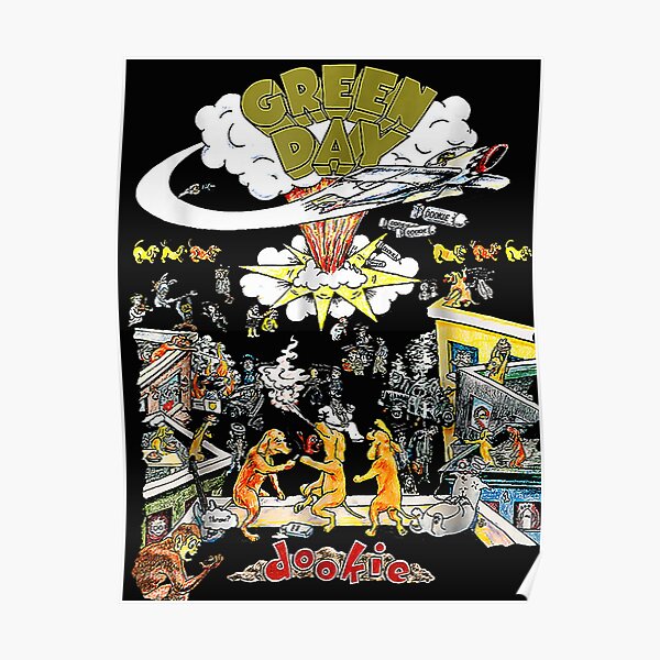 Green Day Dookie Posters Redbubble