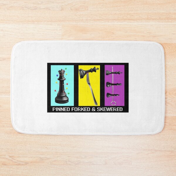 Item preview, CHESS PINNED FORKED & SKEWERED designed and sold by KylerMitchelk.
