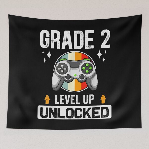 Item preview, 2nd Grade Unlocked Level Up Back To School Second Grade Boys  designed and sold by CuthbertShop.