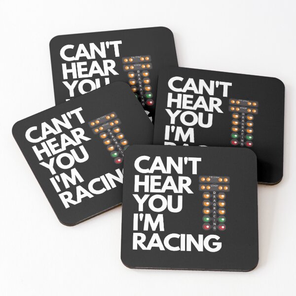 Item preview, Cant Hear You Im Racing Funny Drag Racing Tree designed and sold by CarantinedChaos.