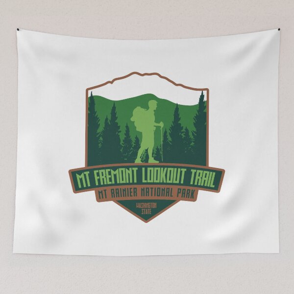 Item preview, Mt Fremont Lookout Trail - Mt Rainier National Park, Washington State  designed and sold by Moritz Schwäble.
