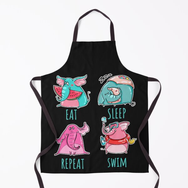 Item preview, Eat Sleep Read Repeat - Little Elephant designed and sold by laiwole.